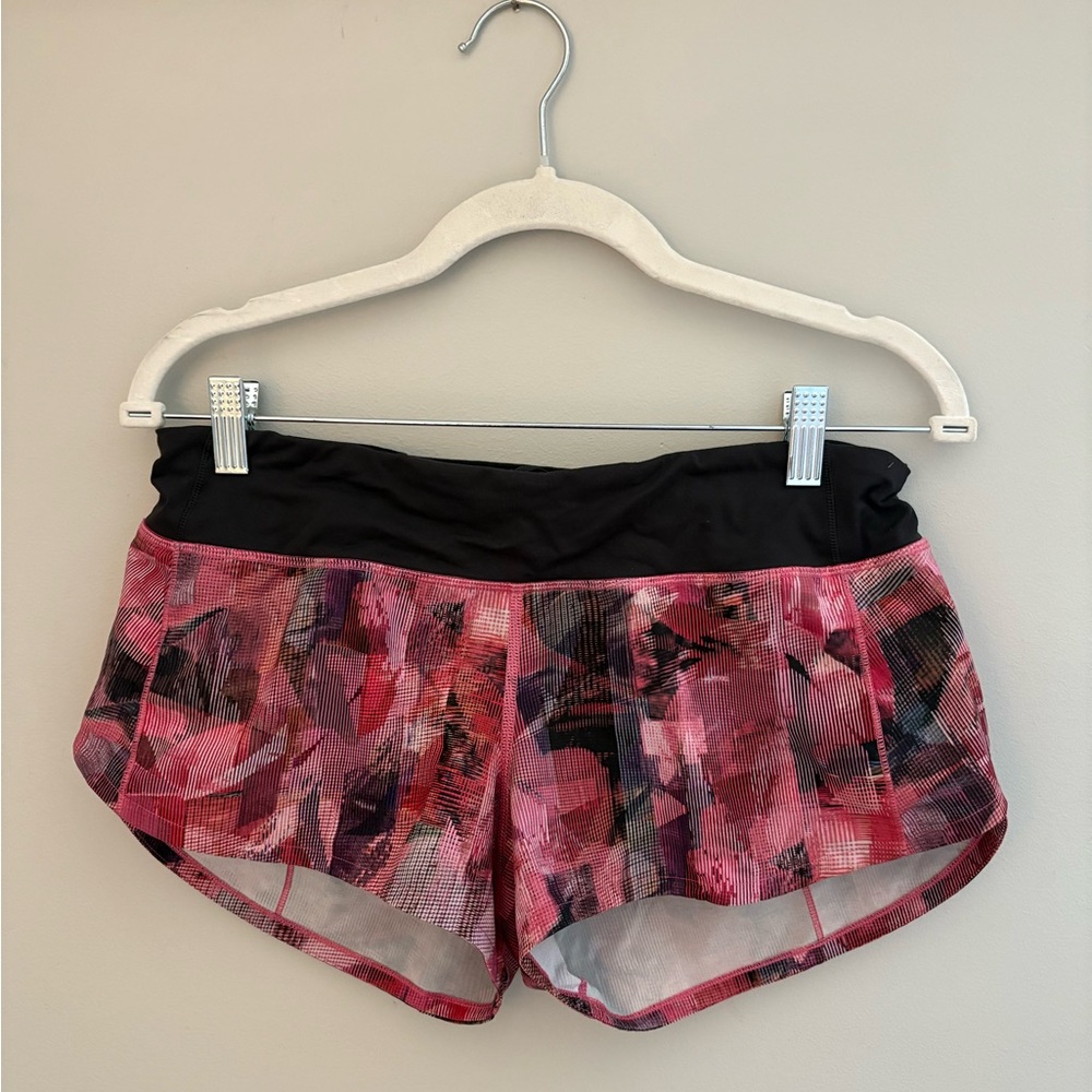 Rare Lululemon speed up shorts